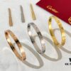 Cartier Classic Love Series Bracelet, Customizable with Laser Engraving