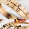 Cartier Classic Love Series Bracelet, Customizable with Laser Engraving