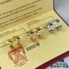 👑Cartier LOVE Earrings, Classic Design with Flying Saucer Ear Plugs, [Top-Tier Replica]👄 Classic Cartier Love Series, Smooth Screw Motif, Single Diamond Stud Earrings in Rose Gold, Platinum, or Yellow Gold – Three Colors Available, Highest Quality on Market. 5658085