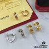 👑Cartier LOVE Earrings, Classic Design with Flying Saucer Ear Plugs, [Top-Tier Replica]👄 Classic Cartier Love Series, Smooth Screw Motif, Single Diamond Stud Earrings in Rose Gold, Platinum, or Yellow Gold – Three Colors Available, Highest Quality on Market. 5658085