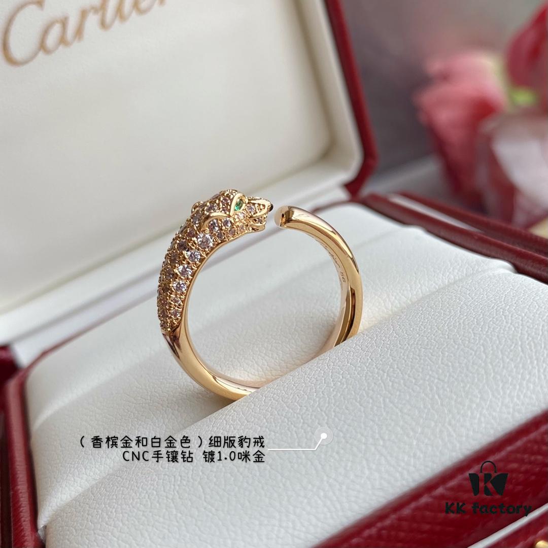 CNC Hand-Set Diamond Inlaid Thin Leopard Ring 💍 Sizes 5-6-7-8, Super Thick and Powerful Design! Unisex Leopard Ring for Couples 👫 with 18K Gold Plated Finish, Each Piece Precisely Carved by Master Craftsmen to Deliver a Perfect, High-End Look – Absolutely Top-Tier Quality!