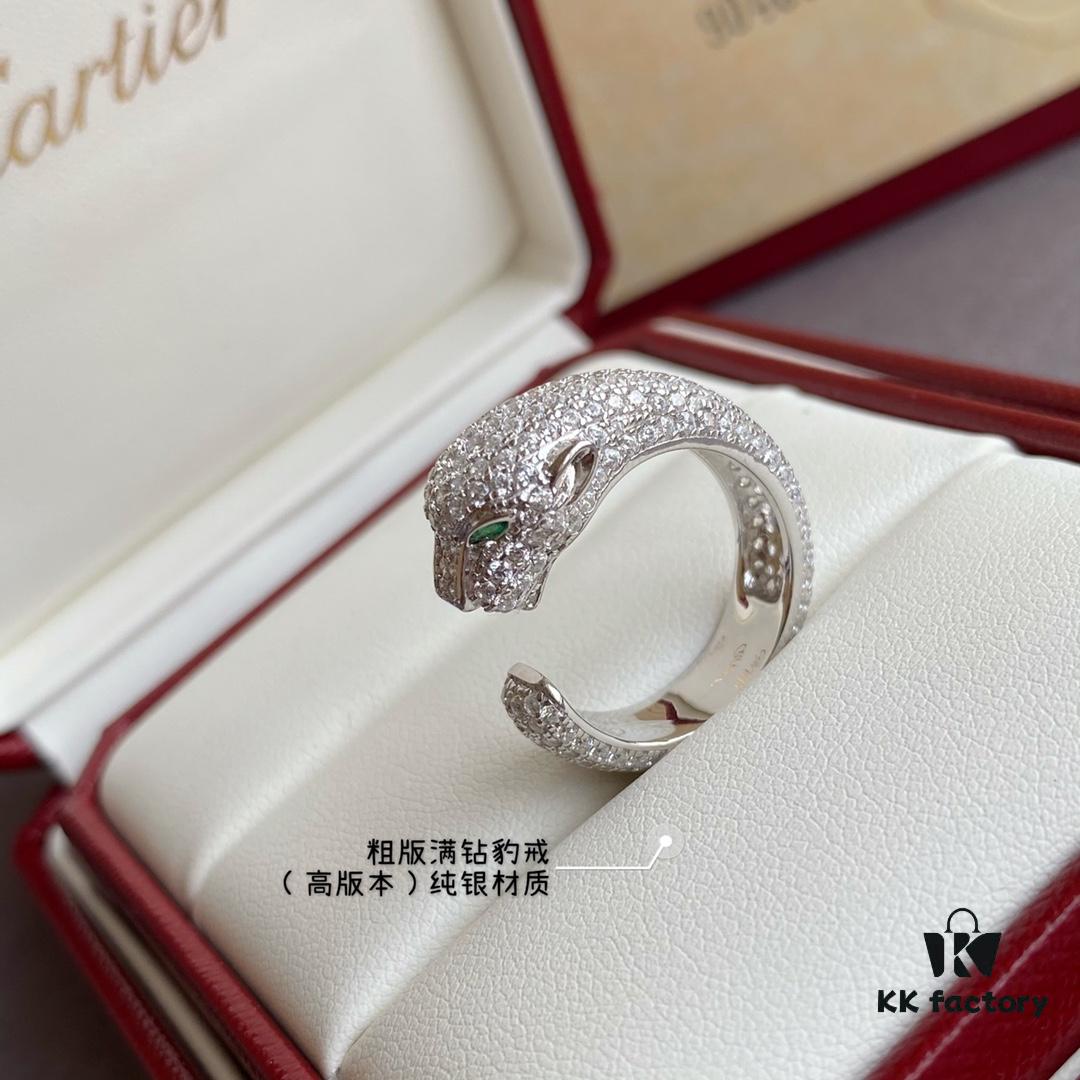 Ultra Thick and Bold Full-Zircon Leopard Ring! Unisex, Couple's Style (Male and Female) with 18K Gold Mold Version, Made by Lost-Wax Casting Process – Identical in Design Except for the Gold Material Difference. We Use 925 Sterling Silver Base with 18K Gold Plating, Each Piece Hand-Carved by Master Craftsmen to Achieve a Perfect Finish! Absolutely Top-Tier Quality! Available in Three Colors.