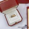 V Gold Material Cartier Trinity Ring 💍 A Classic Diamond Ring Embracing Symmetrical Elegance