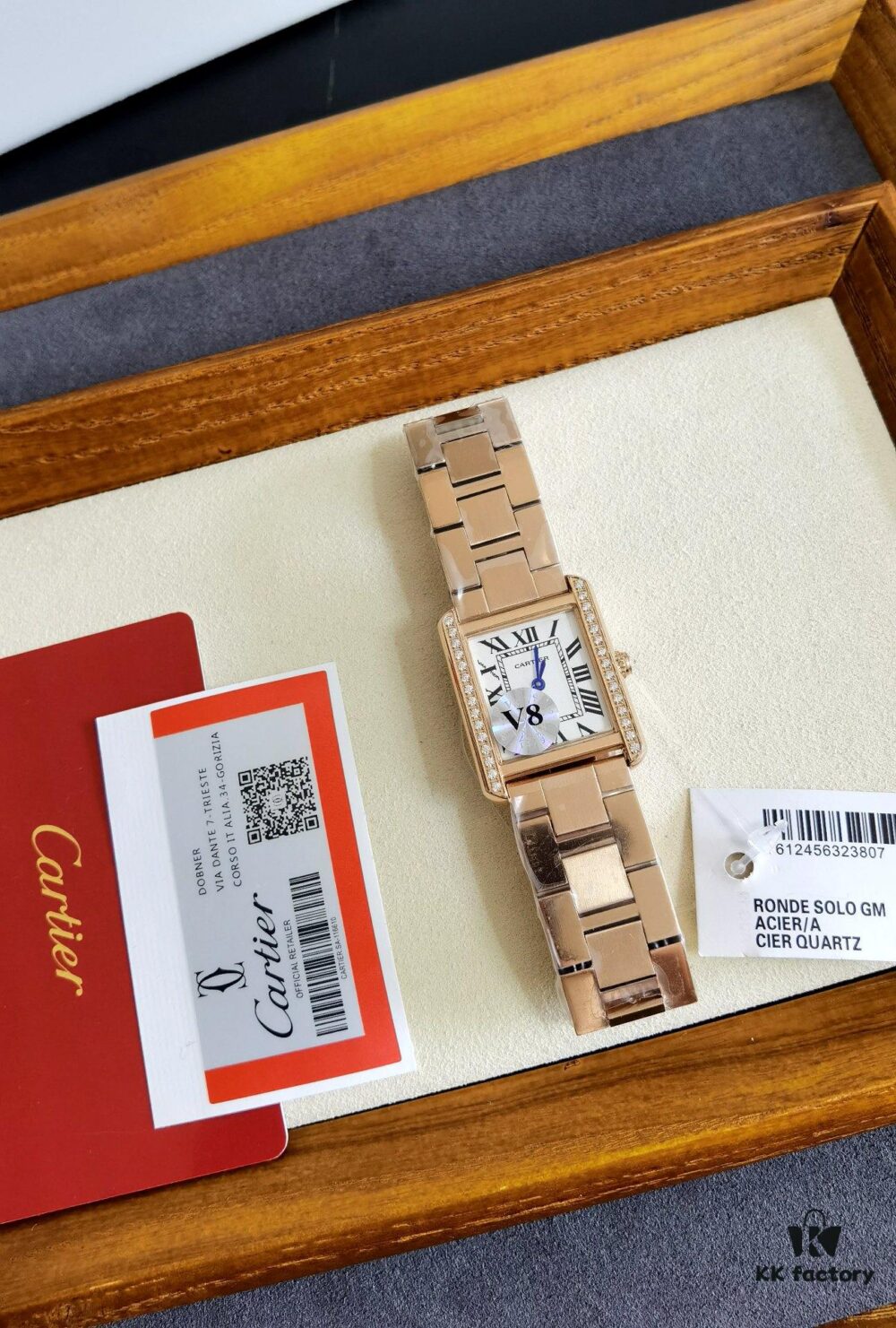 Cartier Tank Solo V8 Tank Series Watch