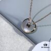 Carter Amulette Pendant Necklace - White Mother-of-Pearl (Love Charm)