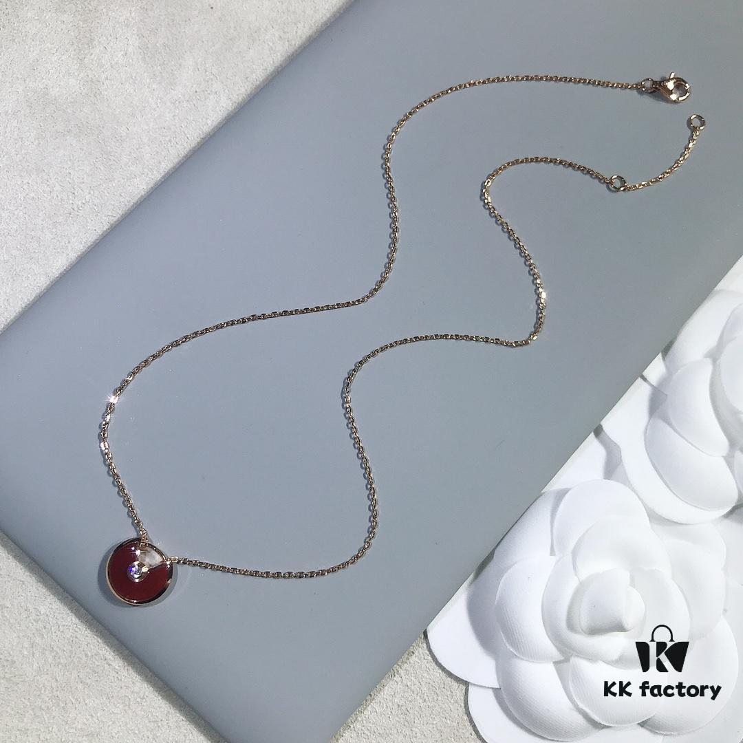 Carter Amulette Pendant Necklace - Carnelian (Health Talisman)