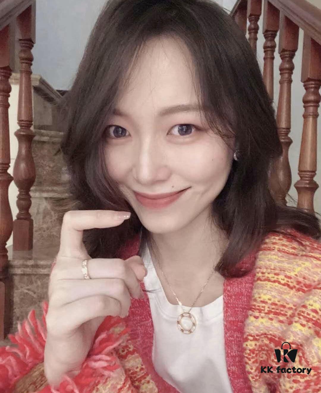 V Gold Material High-End Version Cartier Classic LOVE Double-Sided Round Necklace with Full Diamonds, German Imported Luxury Custom Jewelry