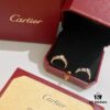 Hot Sale Top Quality Three Months Warranty! Cartier New Version Original Order Full Diamond Ring with High-Carbon Brilliant Cut Diamonds, 8 Hearts and 8 Arrows, Sterling Silver Luxury Micro-Pavé Design, Rose Gold and White Gold, Complete Sizes Available