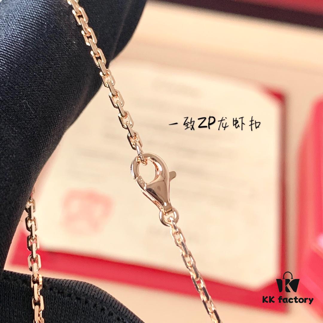 C@rtier Love Series Necklace – Perfect Two-Tone Design