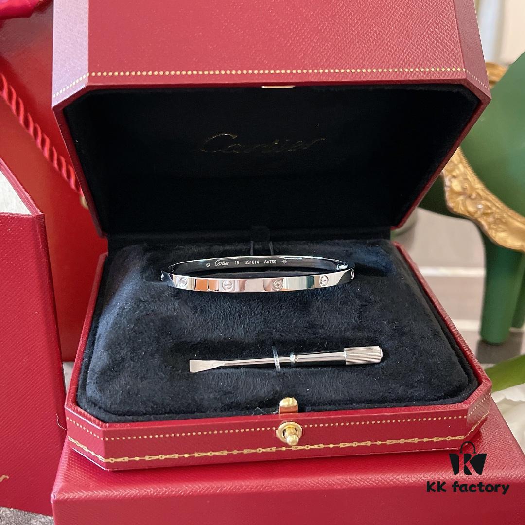 Screw Six-Diamond Mini Bracelet