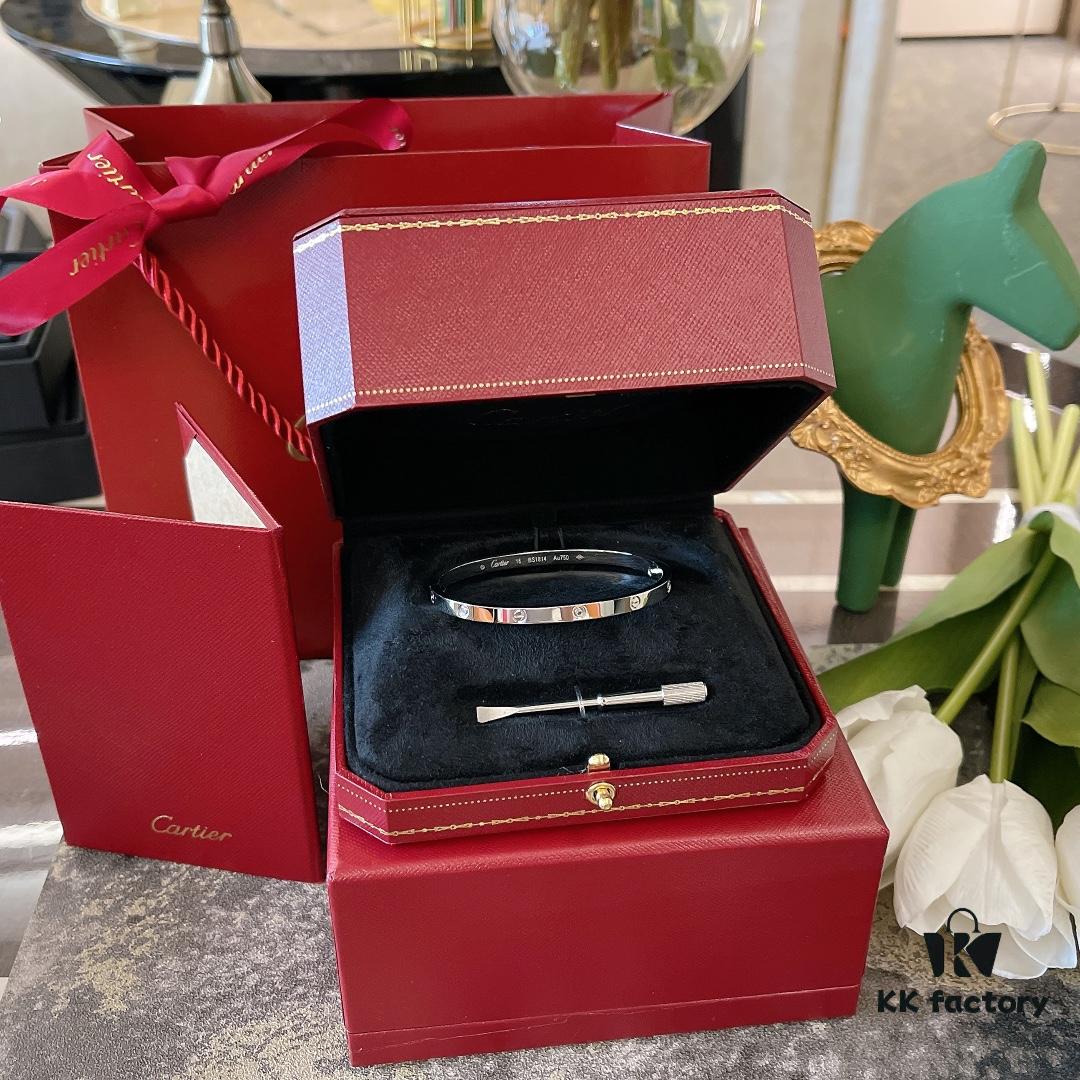 Screw Six-Diamond Mini Bracelet