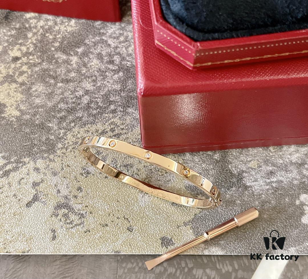 Screw Ten-Diamond Mini Bracelet