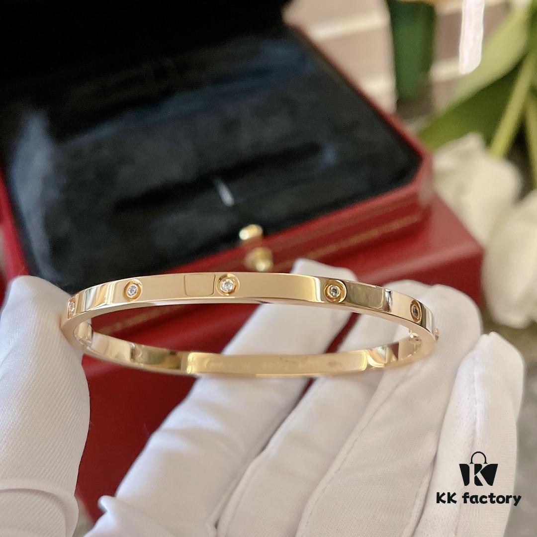 Screw Ten-Diamond Mini Bracelet