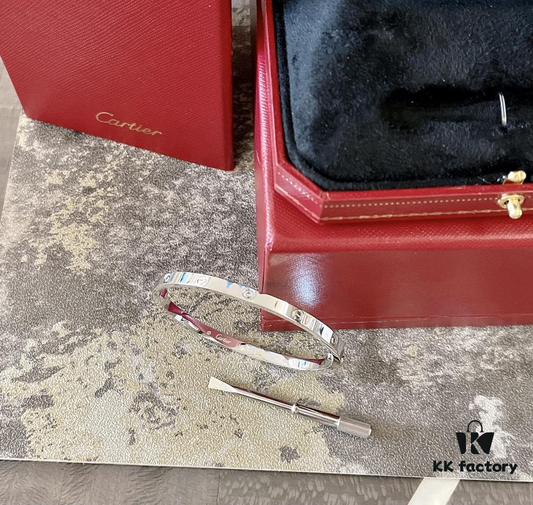 Screw Six-Diamond Mini Bracelet