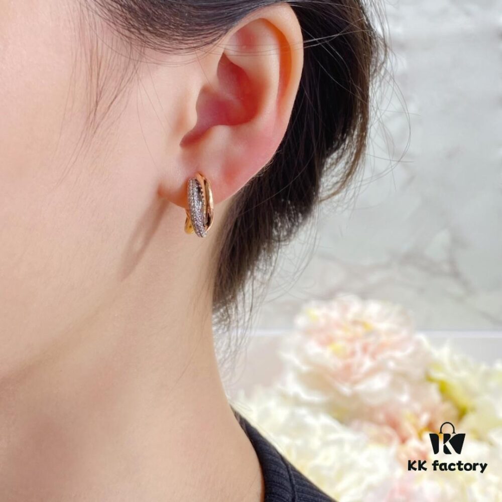 Cartier Trinity Diamond Earrings, Another Classic Perfectly Embodies Symmetrical Elegance