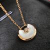Experience the Details Under a Magnifying Glass: The White Is White Mother-of-Pearl, Symbolizing Protection