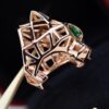 Cartier Panther Head Openwork Ring