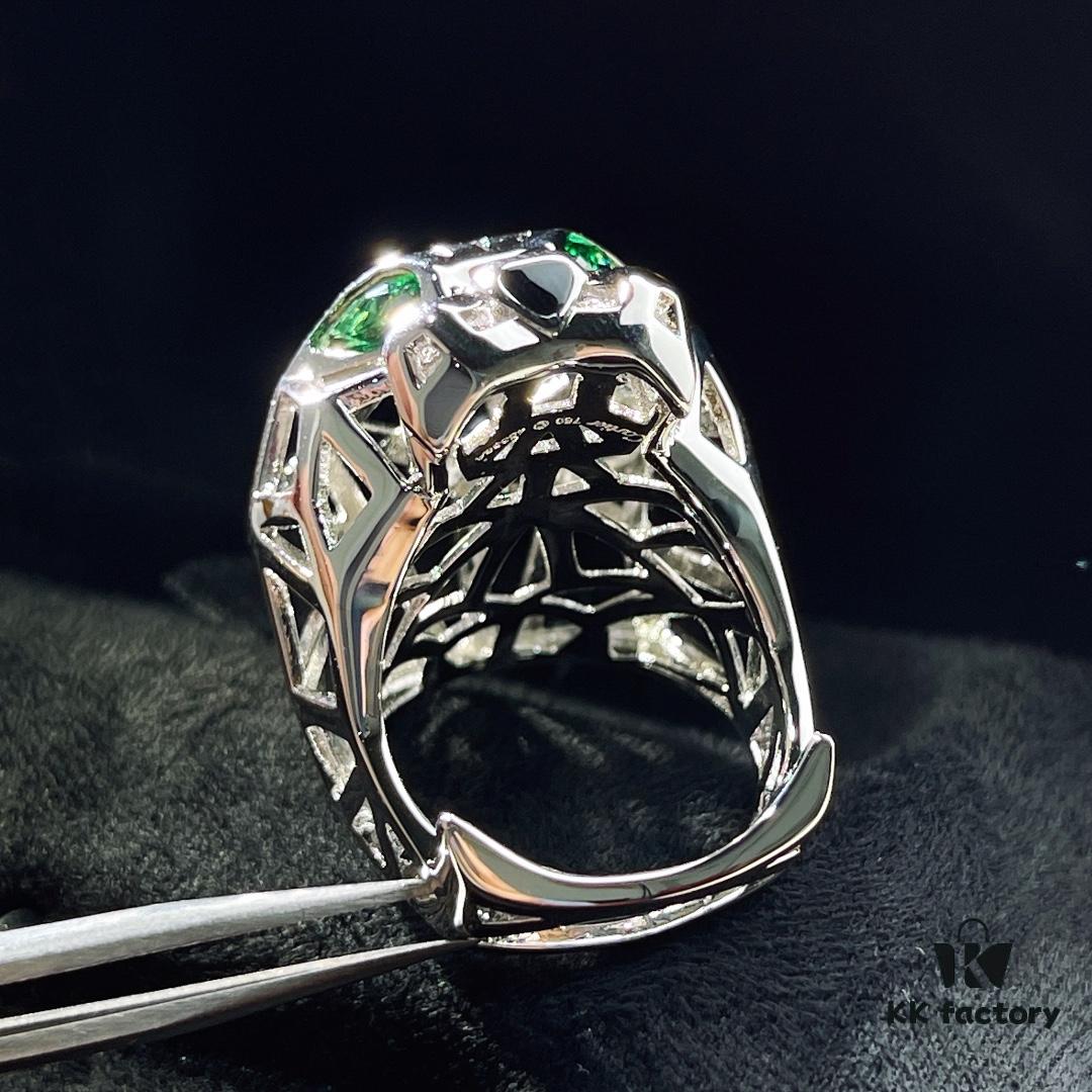 Cartier Panther Head Openwork Ring