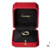 Cartier Black Ceramic Trinity Ring