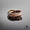 Cartier Trinity Single Ring Full Diamond Band