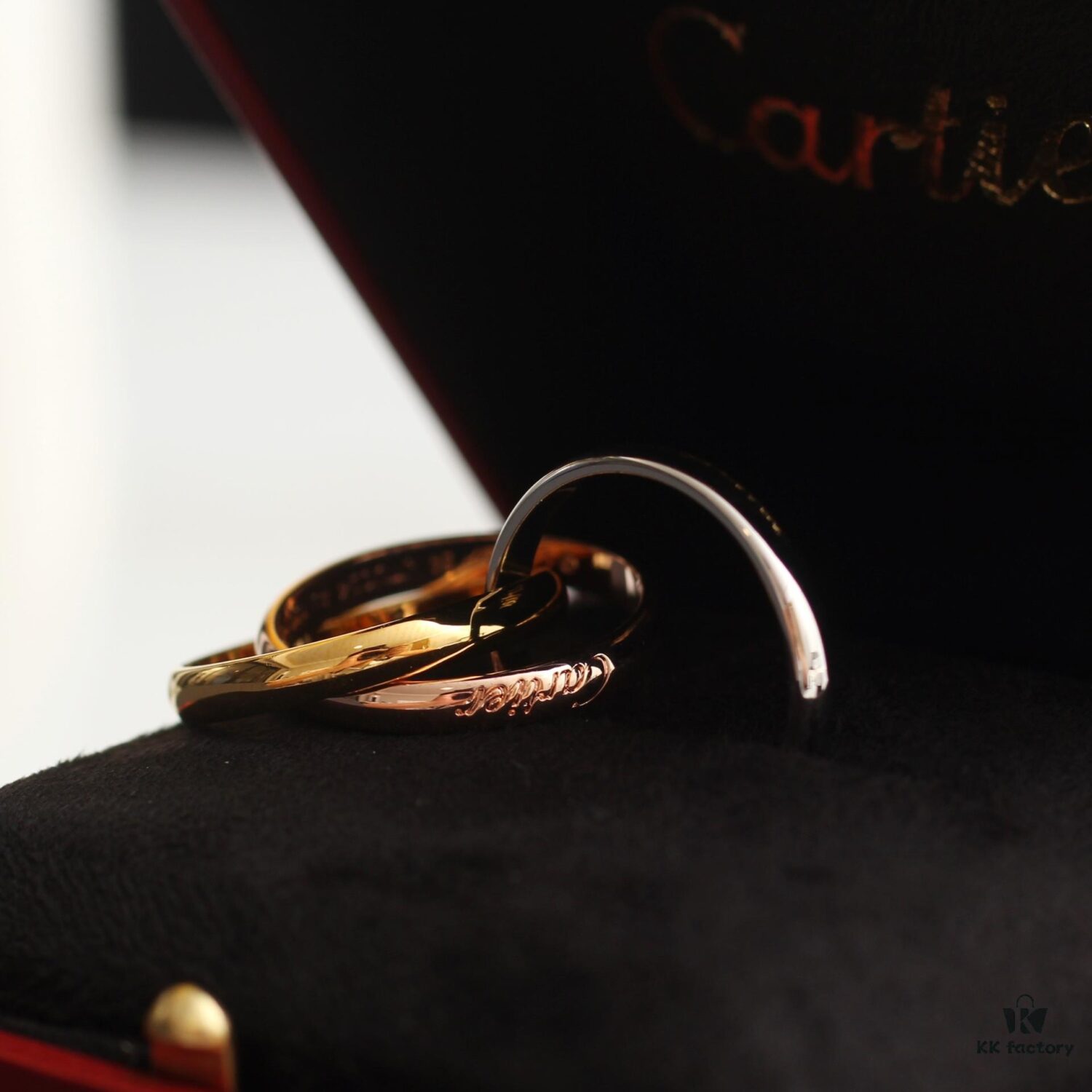 Cartier Trinity Three-Color Ring