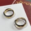 Cartier Trinity Ring Set in Three Colors of Gold – A Timeless Classic