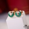 Cartier Amulette de Cartier Classic Stud Earrings, A Captivating Jewelry Series Crafted with Rare Gemstones, Symbolizing Luck and Elegance