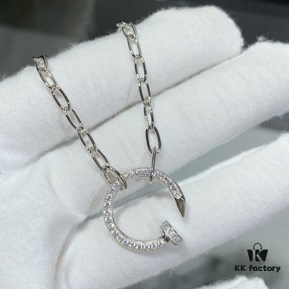 Cartier Bold Chain Nail Necklace Collection Image