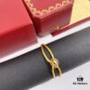 Cartier Three-Ring Tricolor 18K Lucky Red Braided Adjustable Bracelet