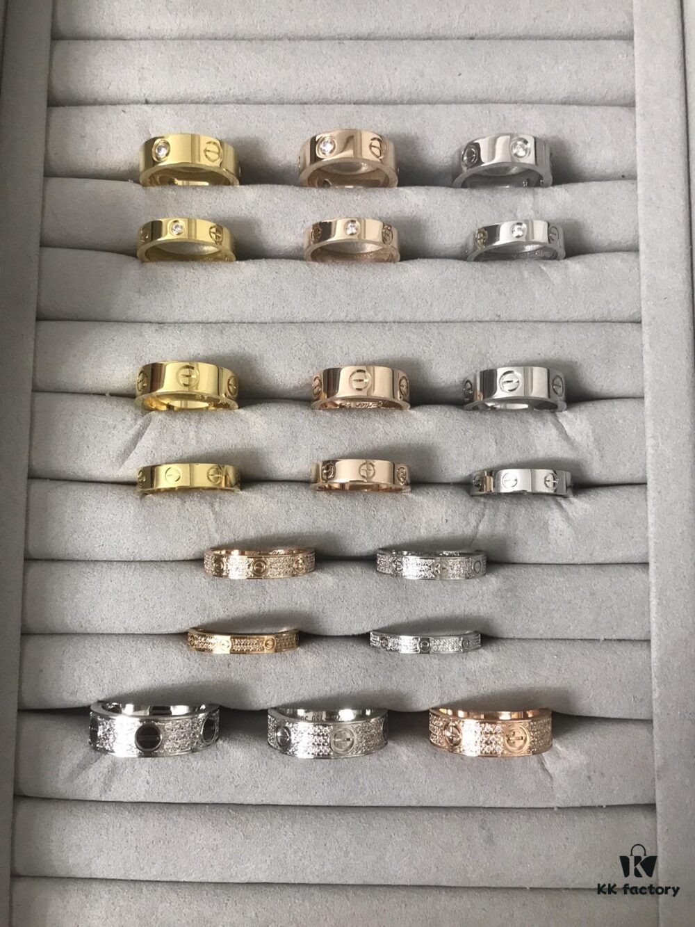 Collection of Love Rings
