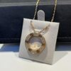 Kajia Love Series Starry Sky Pendant Necklace, Rose Gold Color