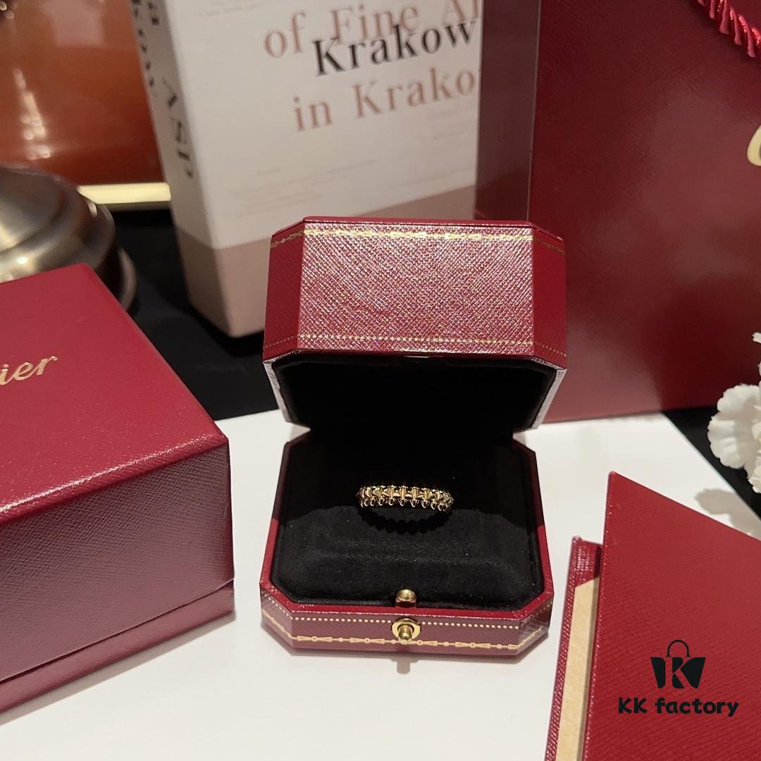 Cartier #Clash de Cartier Spiked Gold Ring