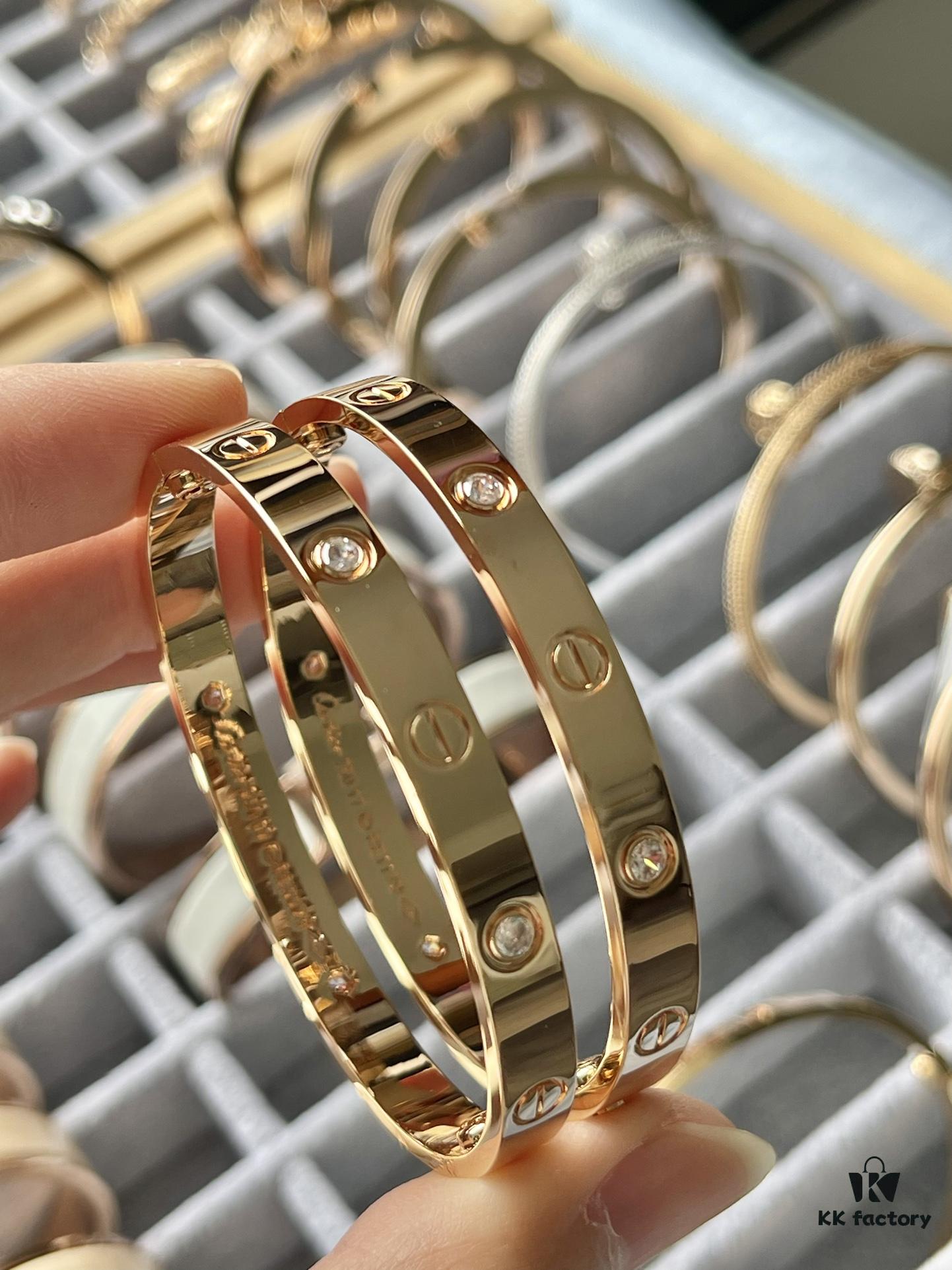 Cartier Four-Diamond Bracelet