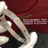 Cartier Love Bracelet Wide Version, CNC 5-Axis Precision Carved, Solid V Gold Plated, Timeless Classic Design