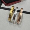 Cartier New Arrival | Love Matte Brushed Bracelet Compared with Polished Version