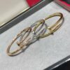 V Gold Plated 1.0mm Gold DB Original Engraving CNC Version Cartier Polished Nail Bracelet 😘😘😘💗🎁 💎Cartier Juste un Clou Nail Bracelet Classic Design Available in Three Colors Perfect Gift for Couples (Let's Nail It Together)