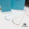 High-End Item! Tiffany Small Smiley Polished Necklace
