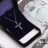 Tiffany & Co. Newly Released Cross Necklace, 925 Silver with 18K Gold Plating, Exquisitely Crafted, Beautiful, Elegant, and Versatile