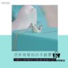 Tiffany Crown Queen Necklace, 925 Sterling Silver Material, Exquisite Design for Every Girl's Princess Dream, Elegant and Fresh