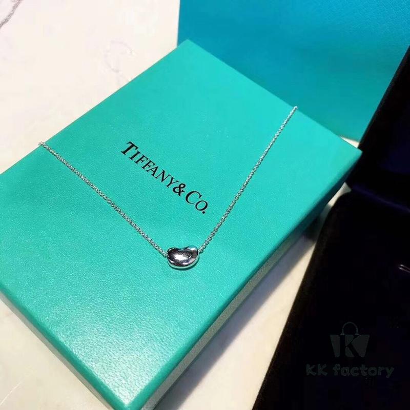 Tiffany 4550789 Sterling Silver Bead Necklace Shipped 💎
