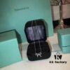 Original Design Counter Small Smooth Bow Necklace ✨Tiffany & Co. Official Website ✨✨ German Imported 925 Sterling Silver Vacuum Plated with Pt950 Platinum, Comparable to Counter Quality