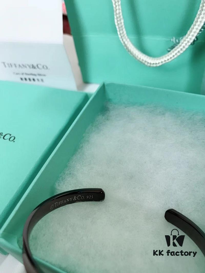 Tiffany & Co. Couple Bracelets in Black Gold Color, Unisex Styles for Men and Women