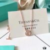 Tiffany T Two Small Hoop Necklace with Red Agate, Turquoise, and Mother-of-Pearl – Limited Edition for Chinese New Year, Global Launch in China