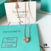 Tiffany T Two Small Hoop Necklace with Red Agate, Turquoise, and Mother-of-Pearl – Limited Edition for Chinese New Year, Global Launch in China