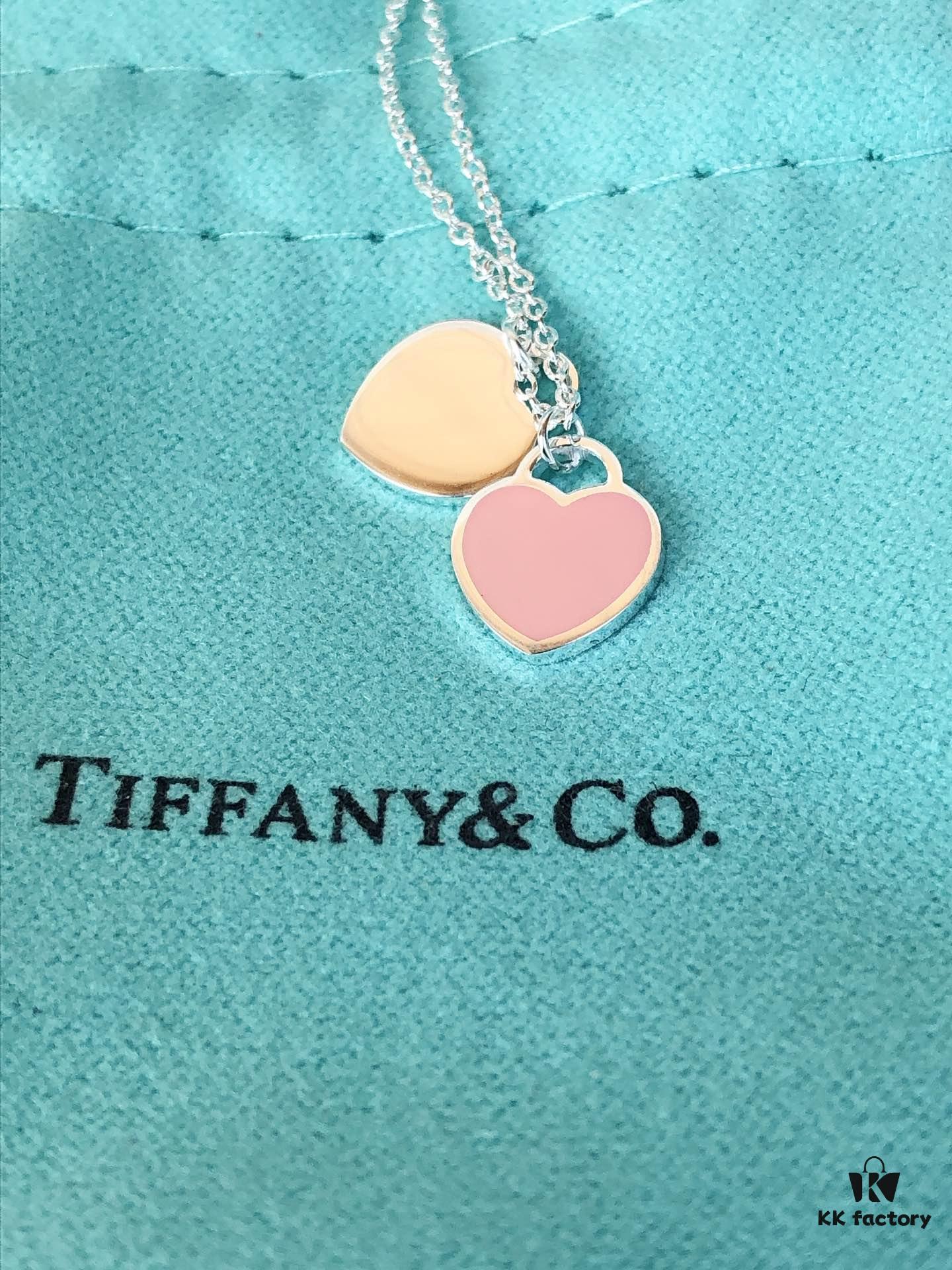 Pink Heart Set ❤ Simple and Classic, Iconic Design Perfectly Embodies Tiffany