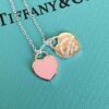 Pink Heart Set ❤ Simple and Classic, Iconic Design Perfectly Embodies Tiffany