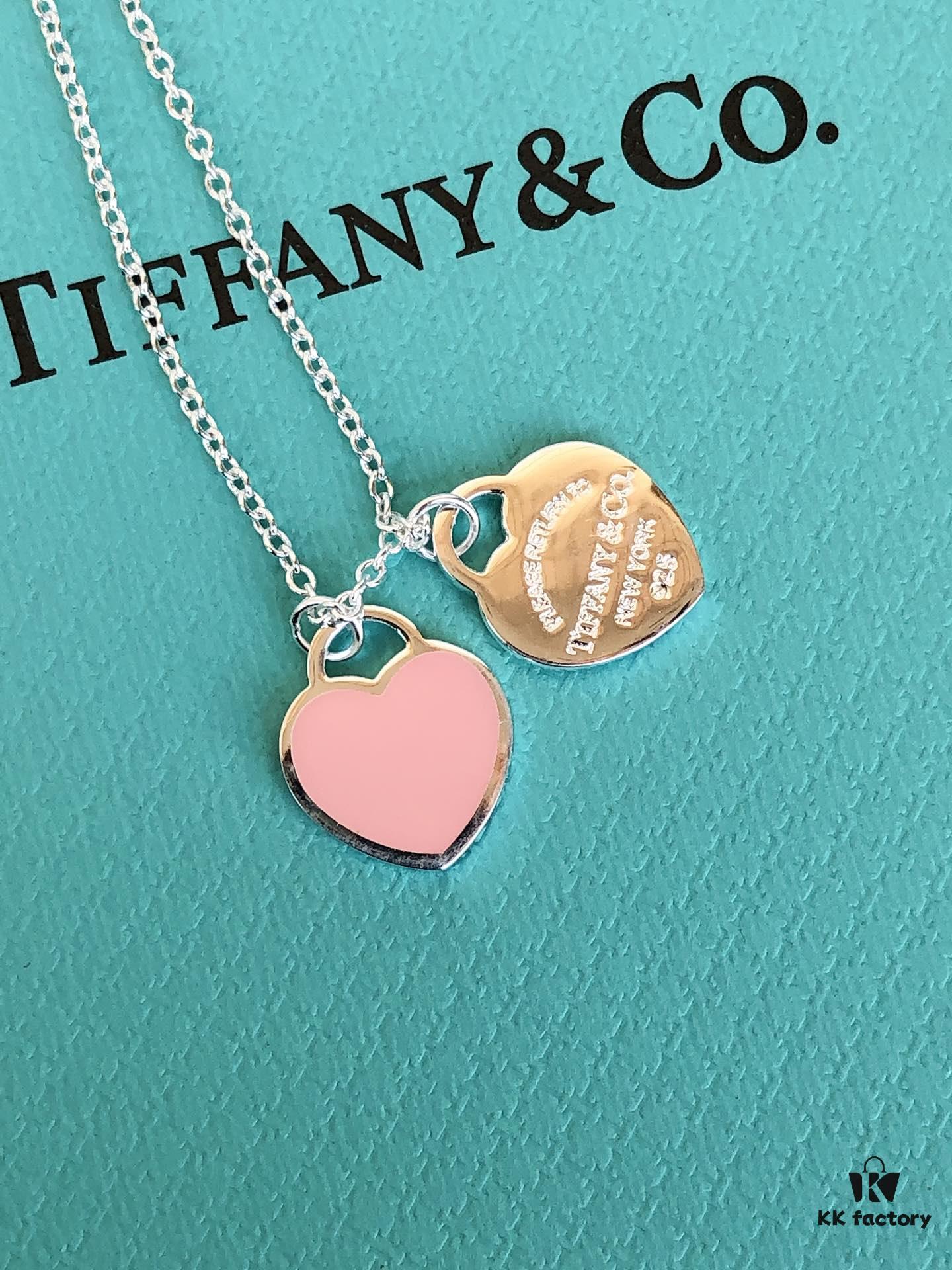 Pink Heart Set ❤ Simple and Classic, Iconic Design Perfectly Embodies Tiffany