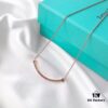Tiffany Smiley Necklace, Rose Gold Without Diamonds! Original 1:1 Replication Upgrade Version! Comes with Tiffany Counter K-Gold Packaging! Absolutely Elegant and High-End! Made from 925 Sterling Silver with Vacuum Micro-Plated 18K Real Gold, Chain Length 45cm. Classic, Simple and Elegant Design with Beautiful Meaning – Smiling Brings Good Luck and Positivity to Life. Favored by Celebrities Such as Yuan Quan and Ruby Lin. Exquisite Craftsmanship and Perfect Details!