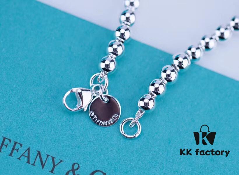 Tiffany Inspired Heart Resin Bracelet in S925 Sterling Silver with Enamel Detail