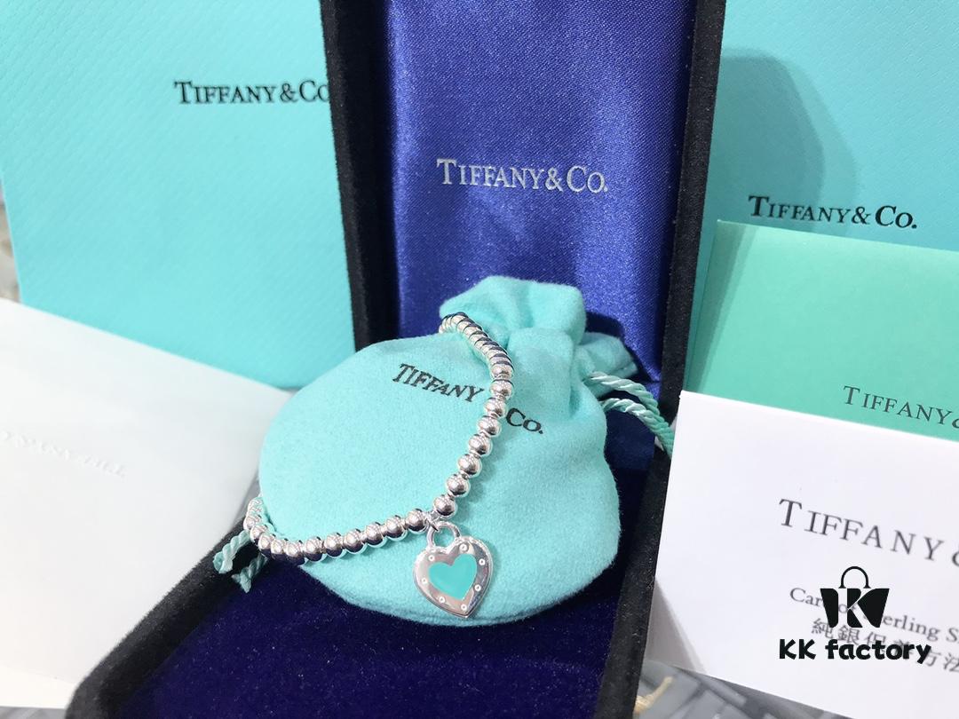 Tiffany Silver OK Necklace + OK Bracelet Stunning! Counter Style Latest Silver Jewelry Set